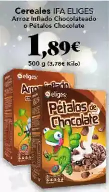 Gadis Ifa eliges - cereales oferta