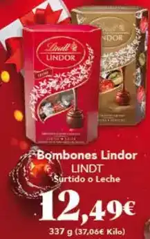 Gadis Lindt - bombones lindor oferta