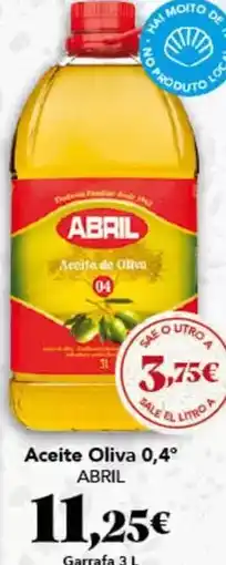 Gadis Abril - aceite oliva 0,4o oferta