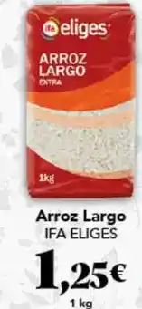 Gadis Ifa eliges - arroz largo oferta