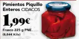 Gadis Cidacos - pimientos piquillo oferta