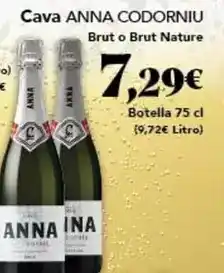 Gadis Codorniu - cava anna oferta