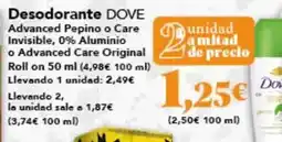 Gadis Dove - desodorante oferta
