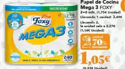 Gadis Foxy - papel de cocina mega oferta