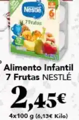 Gadis Nestlé - alimento infantil 7 frutas oferta