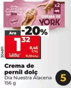 Dia Dia nuestra alacena - crema de york oferta