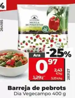 Dia Dia vegecampo - mezcla de pimientos oferta