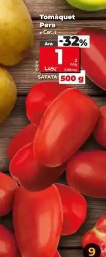 Dia Tomate pera bandeja 500 g oferta