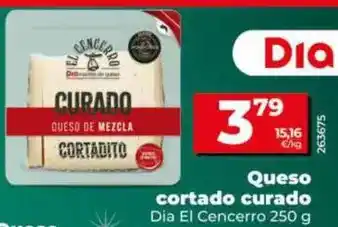 Dia el cencerro - queso cortado curado