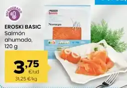 Autoservicios Familia Eroski basic - salmon ahumado oferta