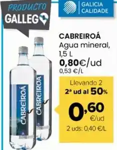Autoservicios Familia Cabreiroa - agua mineral oferta