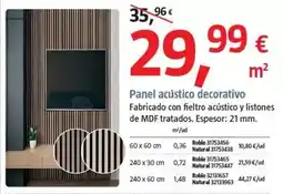 Bauhaus Panel acustico decorativo oferta