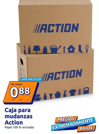Action - caja para mudanzas