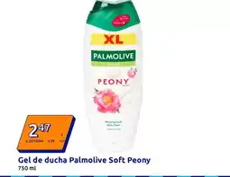 Action Palmolive - gel de ducha soft peony oferta