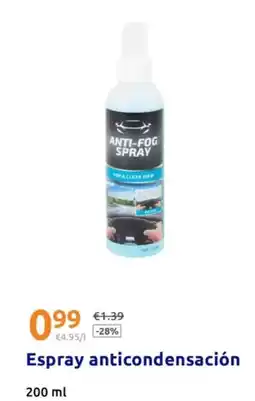 Action Espray anticondensación oferta