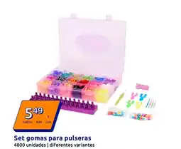Action Set gomas para pulseras oferta