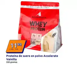 Action Accelerate - proteína de suero en polvo vainilla oferta