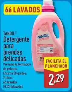 ALDI Tandil - detergente para prendas delicadas oferta