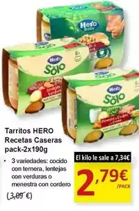SPAR Hero - tarritos recetas caseras oferta