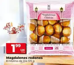 Dia El molino de dia - magdalenas redondas 515 g oferta