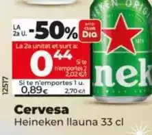 Dia Heineken - cerveza lata 33 cl oferta