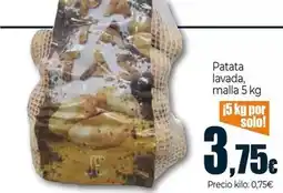 Unide Market Patata lavada oferta