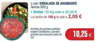 Origen - ensalada de ahumados