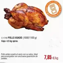 Abordo Ideal - pollo asado oferta