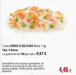 Abordo Delicias - arroz 6 oferta