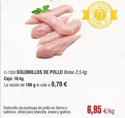 Abordo Ideal - solomillos de pollo oferta