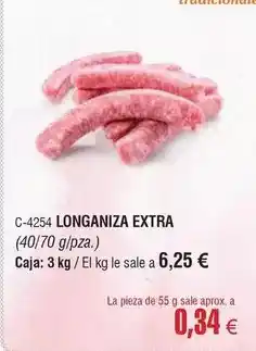 Abordo Longaniza extra oferta