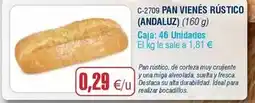 Abordo Ideal - pan vienes rustico oferta