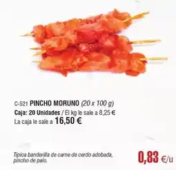 Abordo Pincho moruno oferta