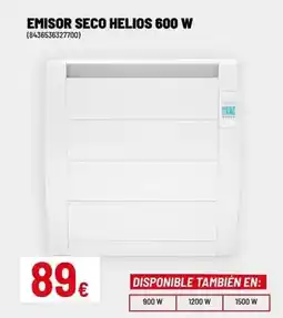 Brico Depôt Seco - helios 600 w oferta