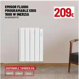 Brico Depôt Fluido programable eris 1500 w inerzia oferta