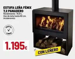 Brico Depôt Panadero - estufa leña fenix 7.2 oferta