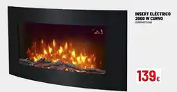 Brico Depôt Insert eléctrico 2000 w curvo oferta