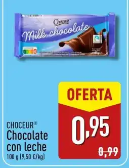 ALDI CHOCEUR Chocolate con leche oferta