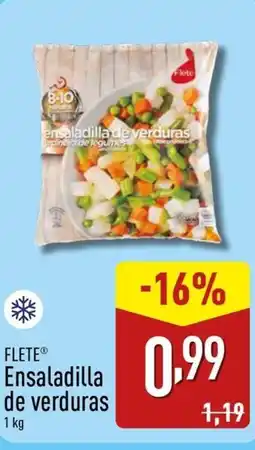 ALDI FLETE Ensaladilla de verduras oferta