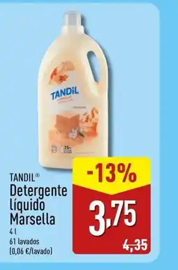 ALDI TANDIL Detergente Líquido Marsella oferta