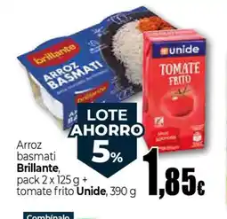 Unide Supermercados BRILLANT Arroz basmati oferta