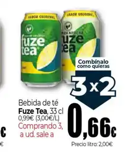 Unide Supermercados FUZE TEA Bebida de té oferta
