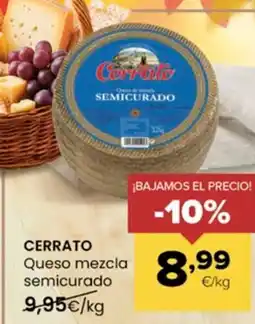 Autoservicios Familia CERRATO Queso mezcla semicurado oferta