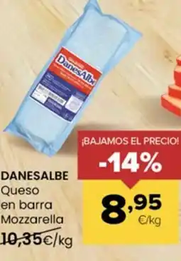 Autoservicios Familia DANESALBE Queso en barra Mozzarella oferta