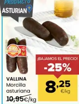 Autoservicios Familia VALLINA Morcilla asturiana oferta