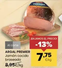Autoservicios Familia ARGAL PREMIER Jamón cocido braseado oferta