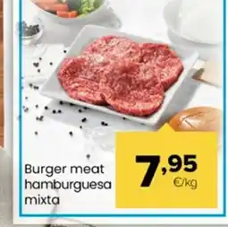 Autoservicios Familia Burger meat hamburguesa mixta oferta