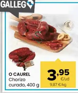 Autoservicios Familia O CAUREL Chorizo curado oferta