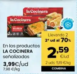 Autoservicios Familia LA COCINERA En los productos oferta
