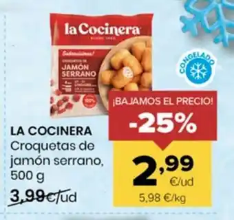 Autoservicios Familia LA COCINERA Croquetas de jamón serrano oferta